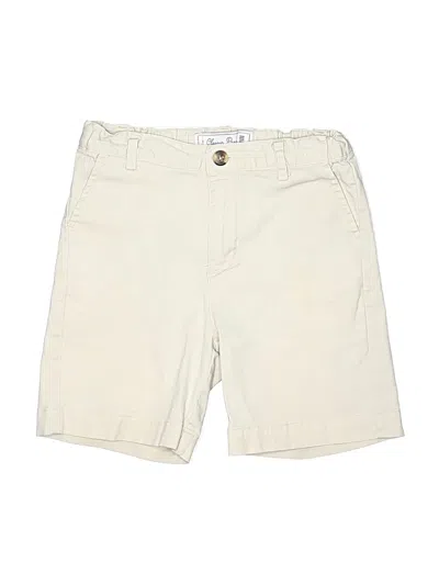Pre-owned Classic Prep Kids' Khaki Shorts In Tan