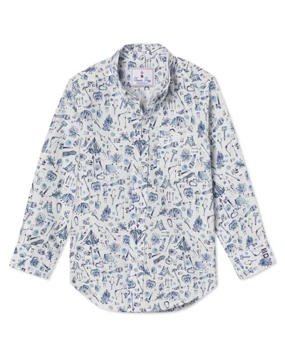 Classic Prep Kids'  Owen Button-down Shirt In Multi