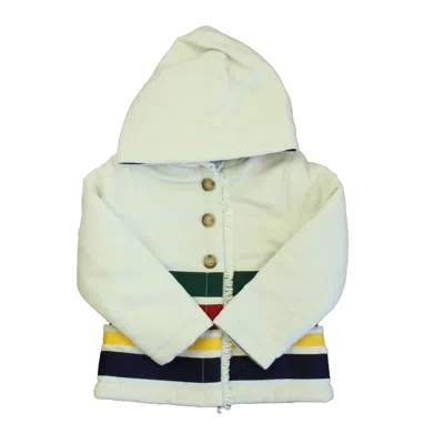 Pre-owned Classic Prep Kids' Unisex Cannoli Cream Jacket In White