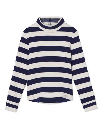 Classic Prep Kids' Wren Ottoman Pullover In Blue