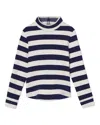 Classic Prep Wren Ottoman Pullover In Multi
