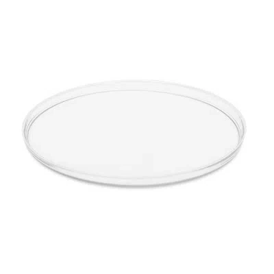 Classic Touch 4 Piece Charger Set In White,clear