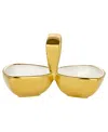 Classic Touch 68 Oz. Snack Bowl In Multi