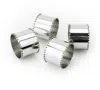 Classic Touch Decor Set Of 4 Beaded Napkin Rings