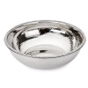 Classic Touch Prism Serving Bowl In Silver
