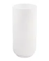 Classic Touch Set Of 6 White Glass Tumblers