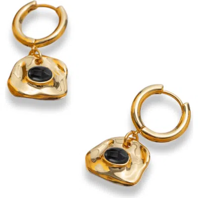 Classicharms Aria Gemstone Hoop Drop Earrings