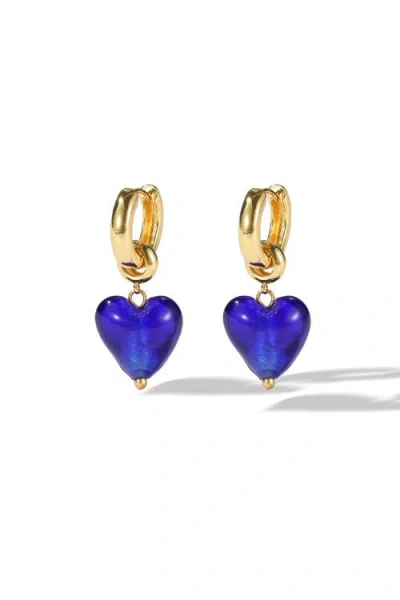 CLASSICHARMS CLASSICHARMS ESMÉE GLAZE HEART DANGLE EARRINGS