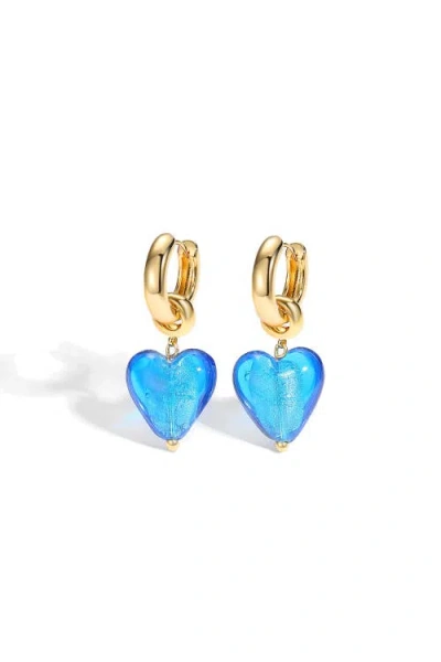 CLASSICHARMS CLASSICHARMS ESMÉE GLAZE HEART DANGLE EARRINGS