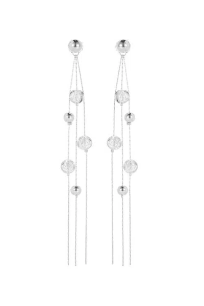 CLASSICHARMS CLASSICHARMS FROSTLILY AZEZTULITE CRYSTAL AND BEAD DROP EARRINGS
