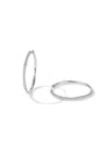 Classicharms Gaia Celestial Sunburst Hoop Earrings In Silver
