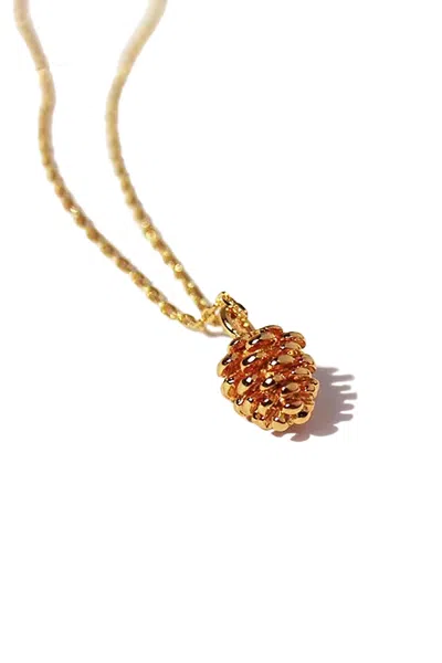CLASSICHARMS PINECONE PENDANT NECKLACE