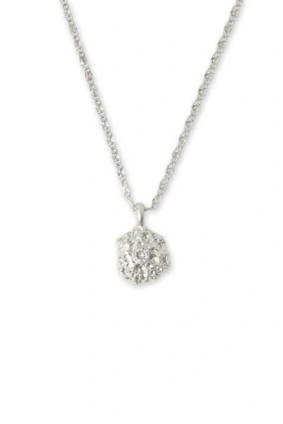 CLASSICHARMS CLASSICHARMS SHAYLA MOLTEN CUBIC ZIRCONIA PENDANT NECKLACE
