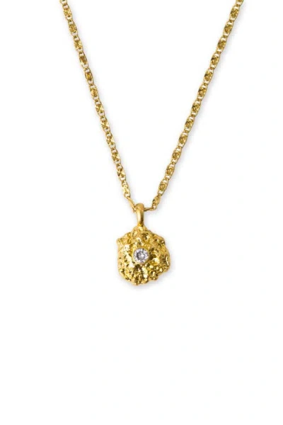 CLASSICHARMS CLASSICHARMS SHAYLA MOLTEN CUBIC ZIRCONIA PENDANT NECKLACE