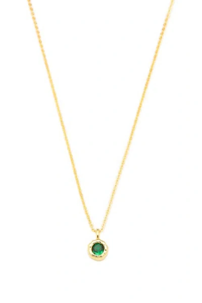 CLASSICHARMS CLASSICHARMS SKYLER MOLTEN SOLITAIRE CUBIC ZIRCONIA PENDANT NECKLACE