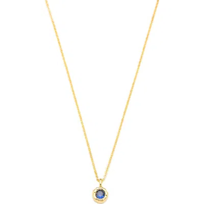 CLASSICHARMS CLASSICHARMS SKYLER MOLTEN SOLITAIRE CUBIC ZIRCONIA PENDANT NECKLACE