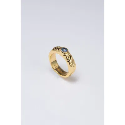 Classicharms Sylvie Cubic Zirconia Molten Stackable Ring In Multi