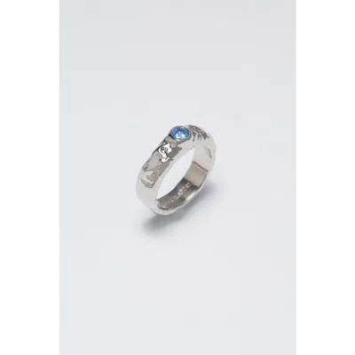 Classicharms Sylvie Cubic Zirconia Molten Stackable Ring In Multi