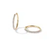 Classicharms Gaia Celestial Sunburst Mini Hoop Earrings In Gold