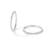 Classicharms Gaia Celestial Sunburst Hoop Earrings In Silver