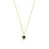Classicharms Skyler Molten Solitaire Cubic Zirconia Pendant Necklace