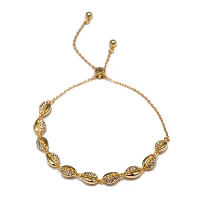 Classicharms Women's Lucia Gold Shell Whisper Bracelet