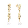 Classicharms Nyla Molten Freshwater Pearl Drop Earring