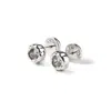 Classicharms Skyler Molten Cubic Zirconia Stud Earrings