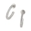 Classicharms Stella Molten Color Cubic Zirconia Hoop Earrings