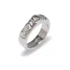 Classicharms Women's White / Silver Sylvie Silver Molten Zirconia Stackable Ring
