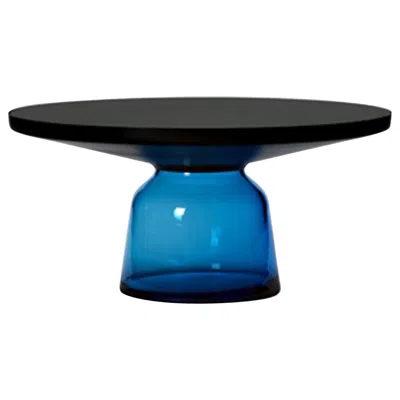 Pre-owned Classicon Bell Coffee Table In Black And Sapphire Blue By Sebastian Herkner