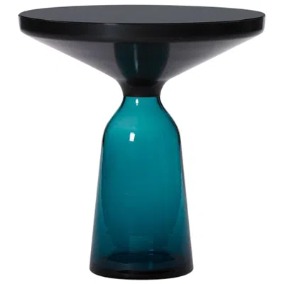 Pre-owned Classicon Bell Side Tables In Montana Blue By Sebastian Herkner In Stock