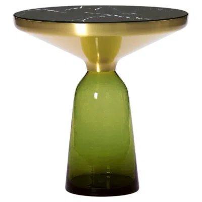 Pre-owned Classicon Bell Table With Nero Marquina Marble Top By Sebastian Herkner In Brown