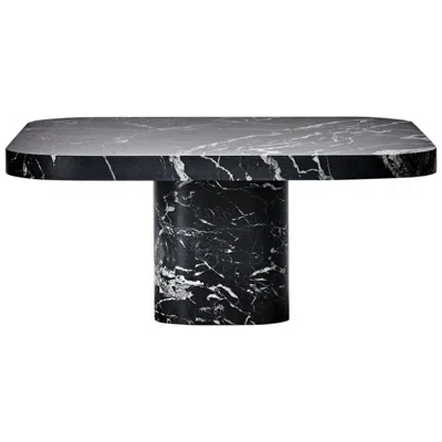 Pre-owned Classicon Bow Coffee Table No. 3 In Nero Marquina Marble By Guilherme Torres In Black