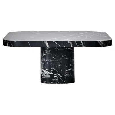 Pre-owned Classicon Bow Coffee Table No. 3 Marble By Guilherme Torres, Nero Marquina In Black