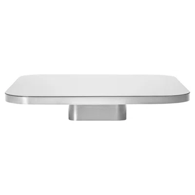 Pre-owned Classicon Bow Coffee Table No. 4 By Guilherme Torres, Aluminium & Mirror Glass In Gray
