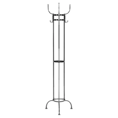 Pre-owned Classicon Coat Hanger  Nymphenburg Coat Stand Design Otto Blümel - Black