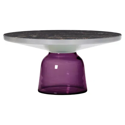 Pre-owned Classicon Customizable  Bell Coffee Table With Marble Top By Sebastian Herkner In Black