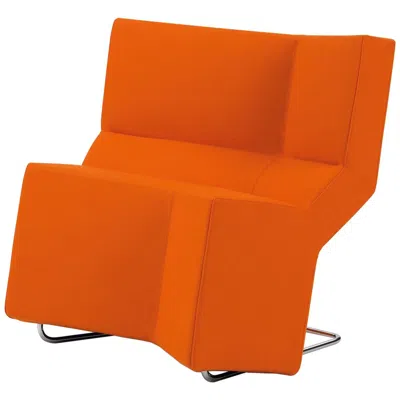 Pre-owned Classicon Customizable  Chaos Chair By Konstantin Grcic In Orange