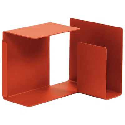 Pre-owned Classicon Diana C Side Table In Coral Red By Konstantin Grcic