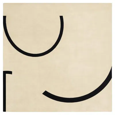 Pre-owned Classicon Faubourg Rug Design Eileen Gray - Nettle - 200x200 Cm 78.7x78.7 In