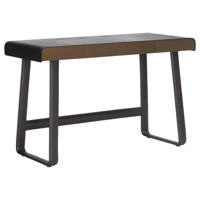 Pre-owned Classicon Pegasus Desk Front/back Clad Solid Walnut By If Group & Tilla Goldberg In Black