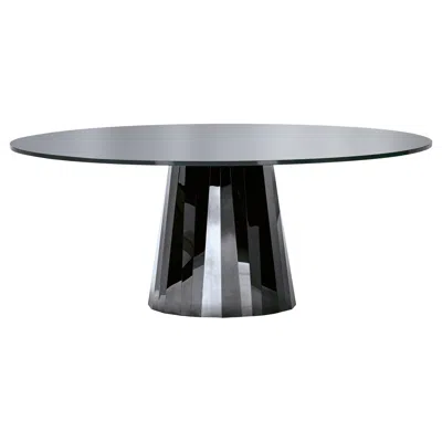 Pre-owned Classicon Pli Table In Black With Lacquer Top By Victoria Wilmotte