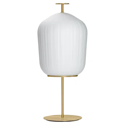 Pre-owned Classicon Plissee Dimmable Floor Lamp By Sebastian Herkner In Stock In Transparent