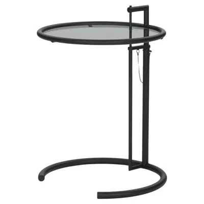 Pre-owned Classicon Set Of 2 Coffee Table  Adjustable Table E1027 Design Eileen Gray Black