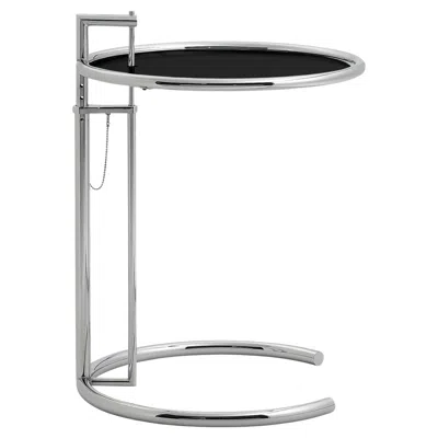 Pre-owned Classicon Set Of 2 Coffee Table  Adjustable Table E1027 Design Eileen Gray Metal