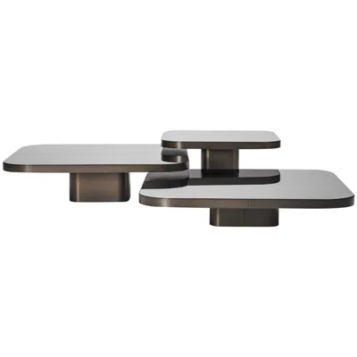 Pre-owned Classicon Set Of 3 Bow Coffee Table By Guilherme Torres In Black