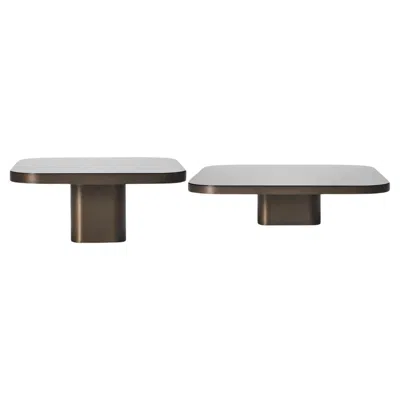 Pre-owned Classicon Set Of Two Bow Coffee Tables No. 3 & No. 5 By Guilherme Torres In Black