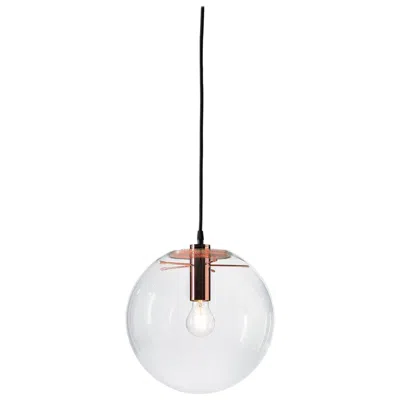Pre-owned Classicon Small Selene Pendant Lamp In Copper By Sandra Lindner In Transparent