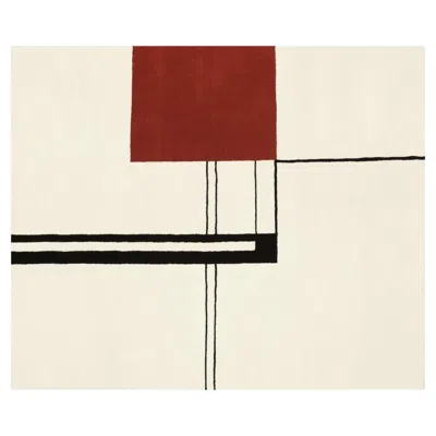 Pre-owned Classicon Wendingen Rug Design Eileen Gray Virgin Wool 208x200cm 81.9x78.7in